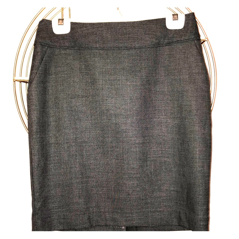 H&M Gray Pencil Business Skirt